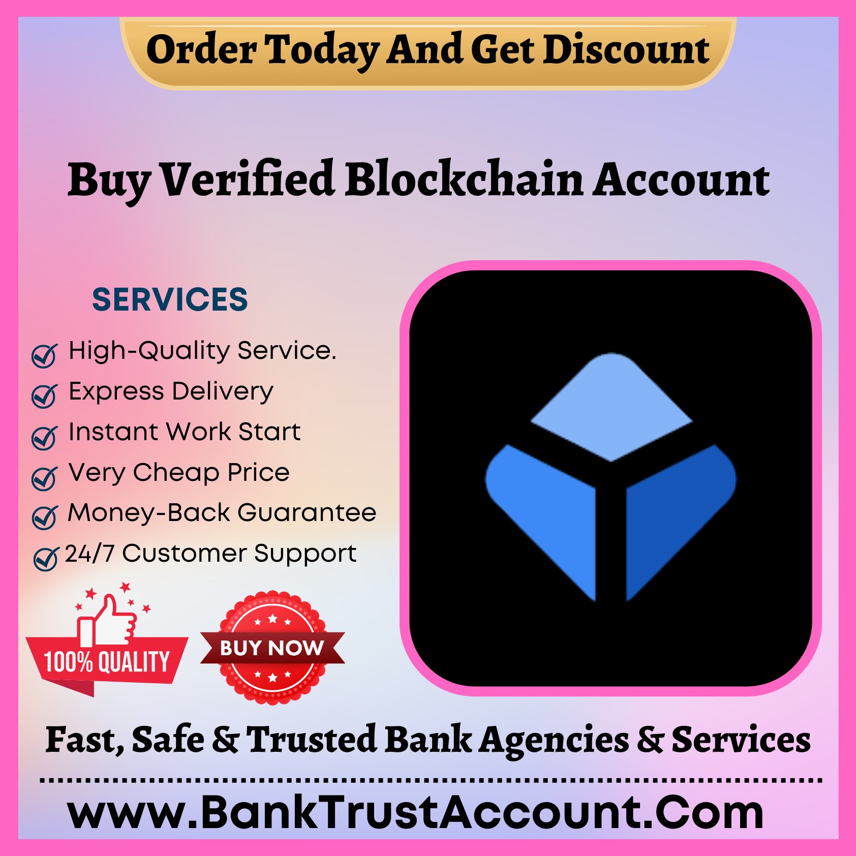 Buy Verified Blockchain Account - Bank Trust Account