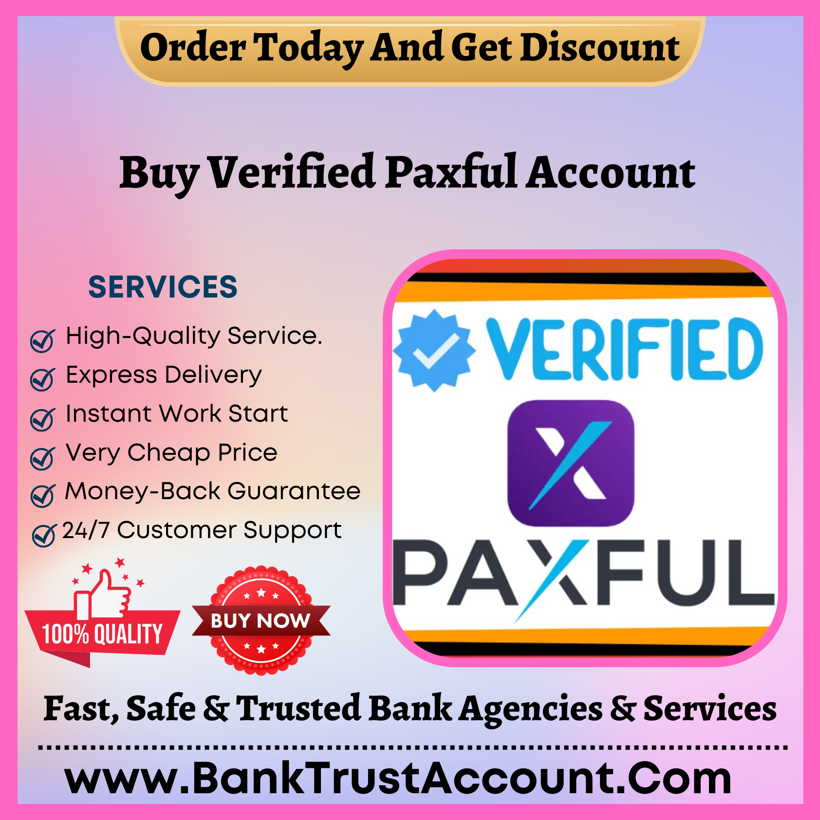 Buy Verified Paxful Account - Bank Trust Account