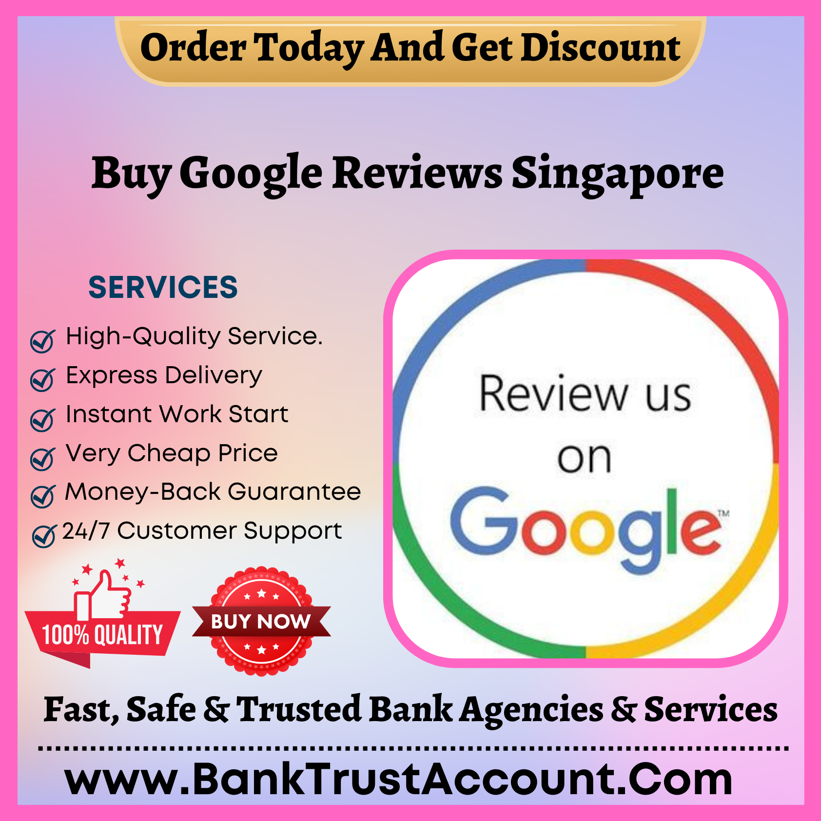 Buy Google Reviews Singapore - 100% USA, Canada, Australia Safe And Non-Drop