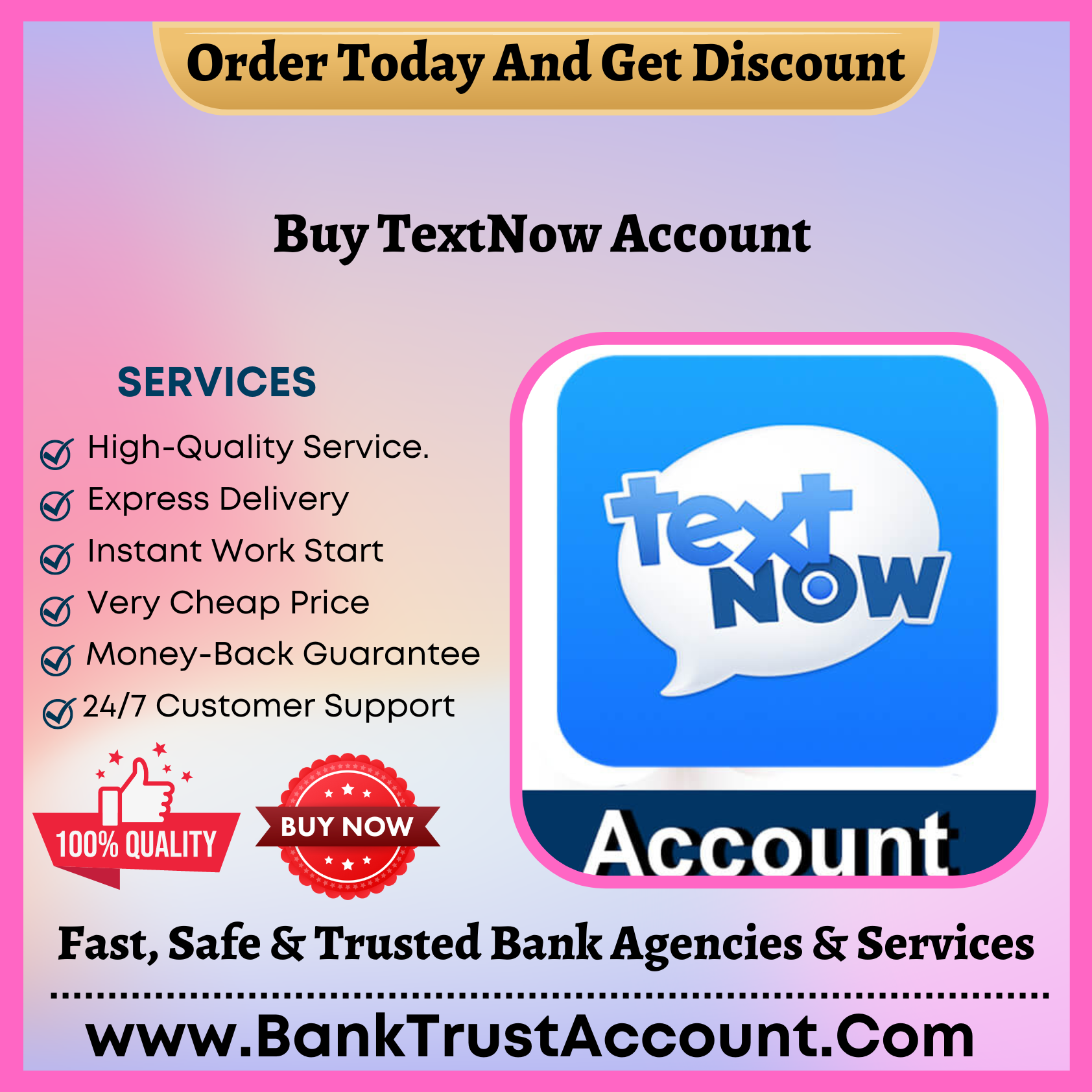 Buy TextNow Account - TextNow Customer Service