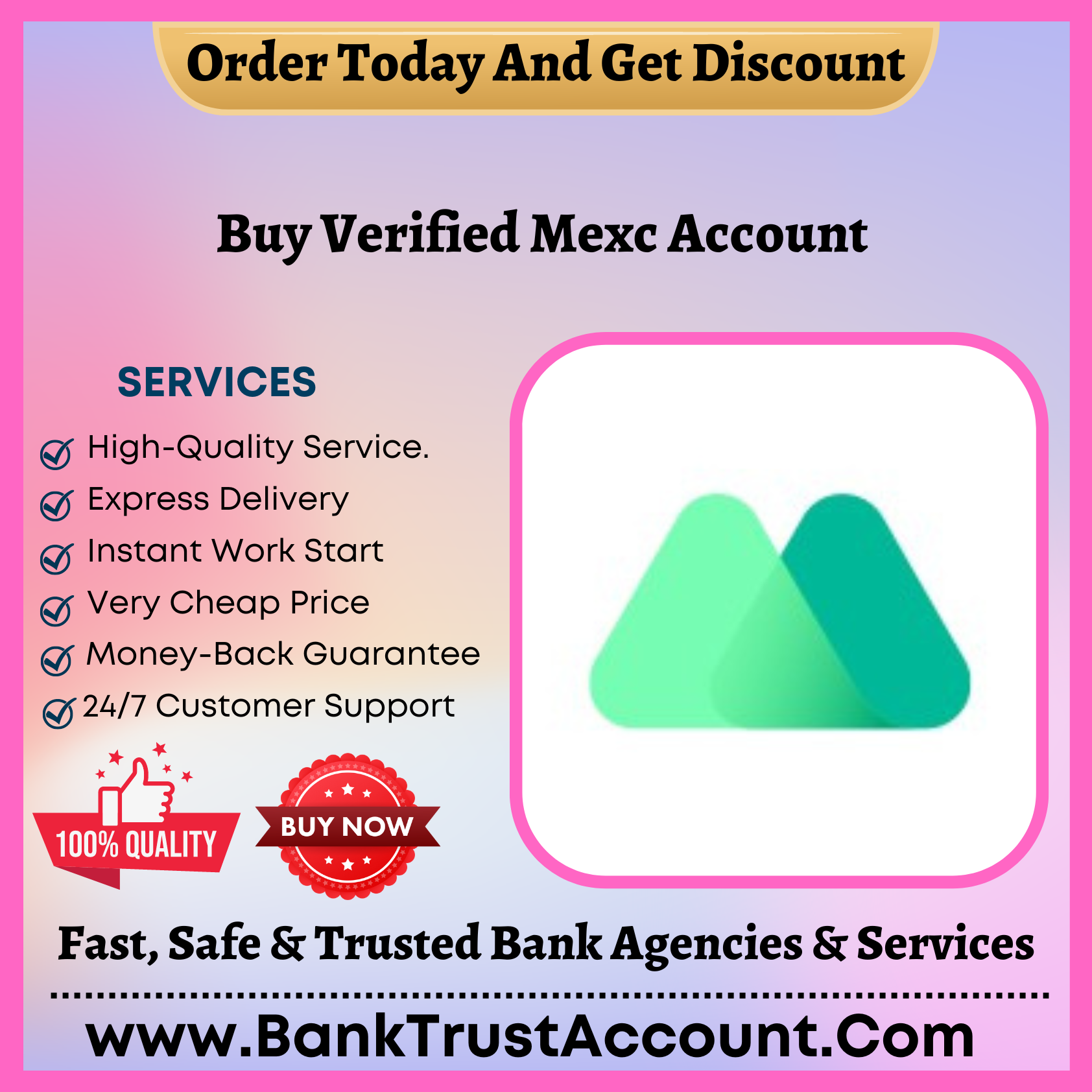 Buy Verified Mexc Account - BankTrustAccount
